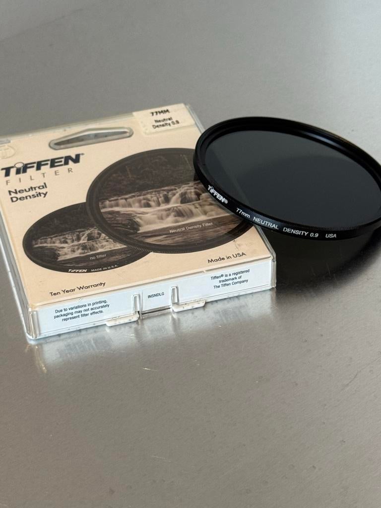 Tiffen Neutral Density Filter 77mm ND 0.9, Audio, Tv en Foto, Fotografie | Filters, Overige merken, Overige typen, Ophalen of Verzenden