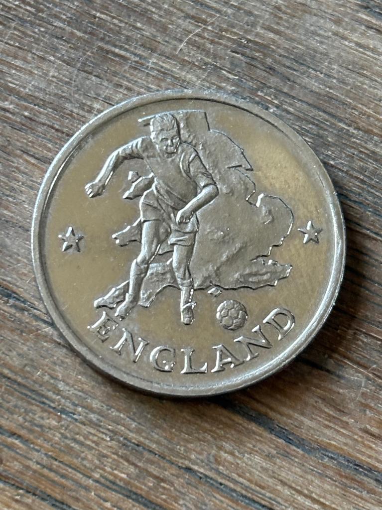 WK Voetbal 2990 Engeland, Postzegels en Munten, Ophalen of Verzenden, Overige materialen, Buitenland