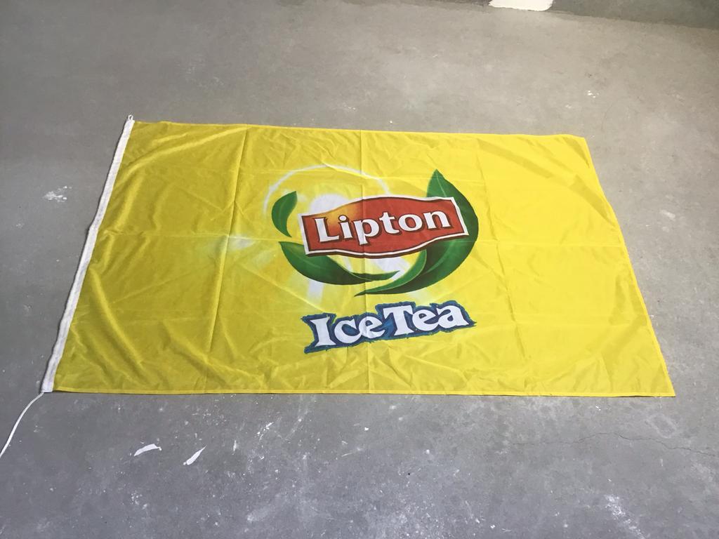 Vlag Lipton Ice Tea, Ophalen of Verzenden, Nieuw