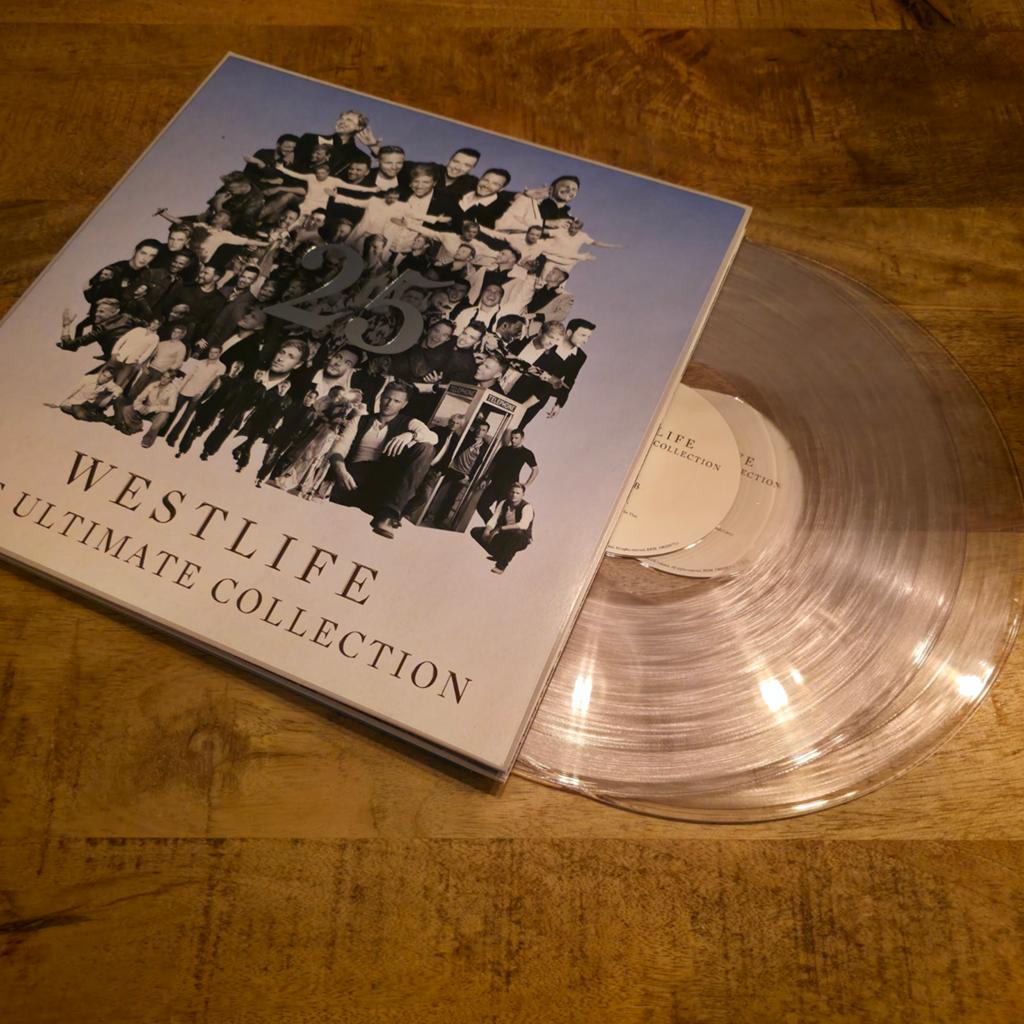 Westlife - 25 - The Ultimate Collection - Clear Vinyl 2LP, Limited edition, Ophalen of Verzenden, Zo goed als nieuw, 12 inch