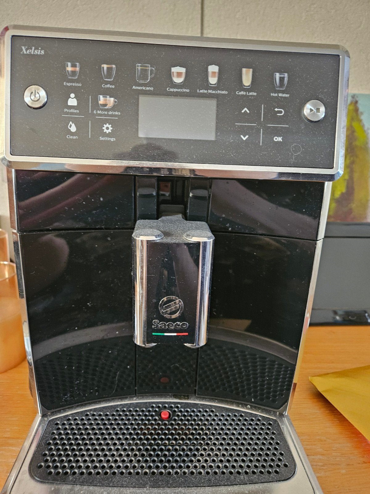 Saeco Xelsis volautomatische espressomachine, Ophalen, Gebruikt, Espresso apparaat, Koffiebonen