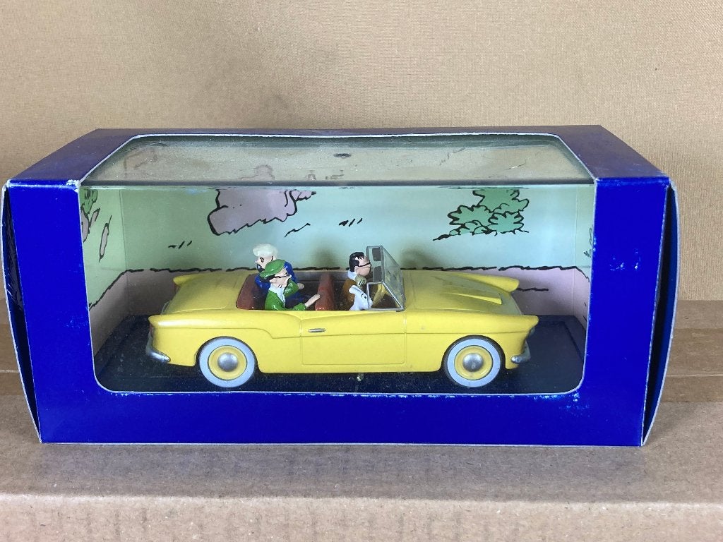 Tintin Kuifje auto De Bordurische auto, Overige merken, --, Auto, Ophalen of Verzenden