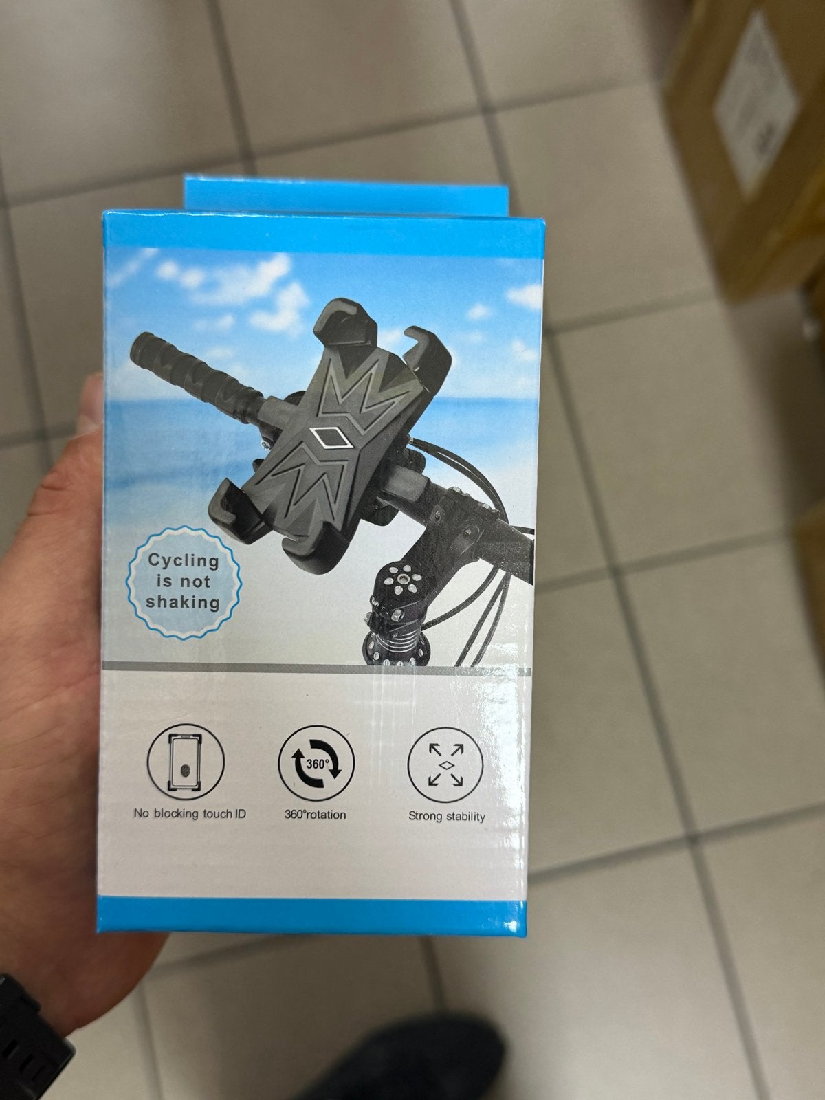 Universele Telefoonhouder Fiets - Past op elke fiets!, Ophalen of Verzenden, Nieuw, Fiets