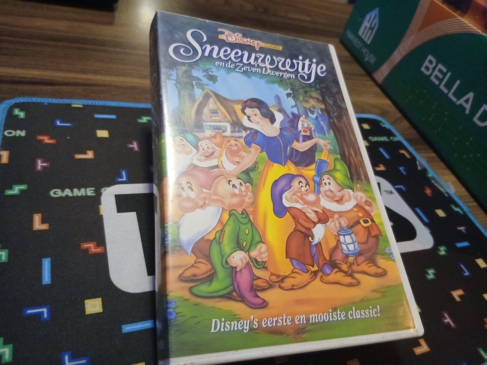 Sneeuwwitje Disney vhs film, Alle leeftijden, Ophalen of Verzenden, Zo goed als nieuw