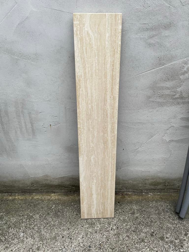 Lange tegel met natuursteen look, Ophalen, Gebruikt, Wandtegels, Minder dan 20 cm