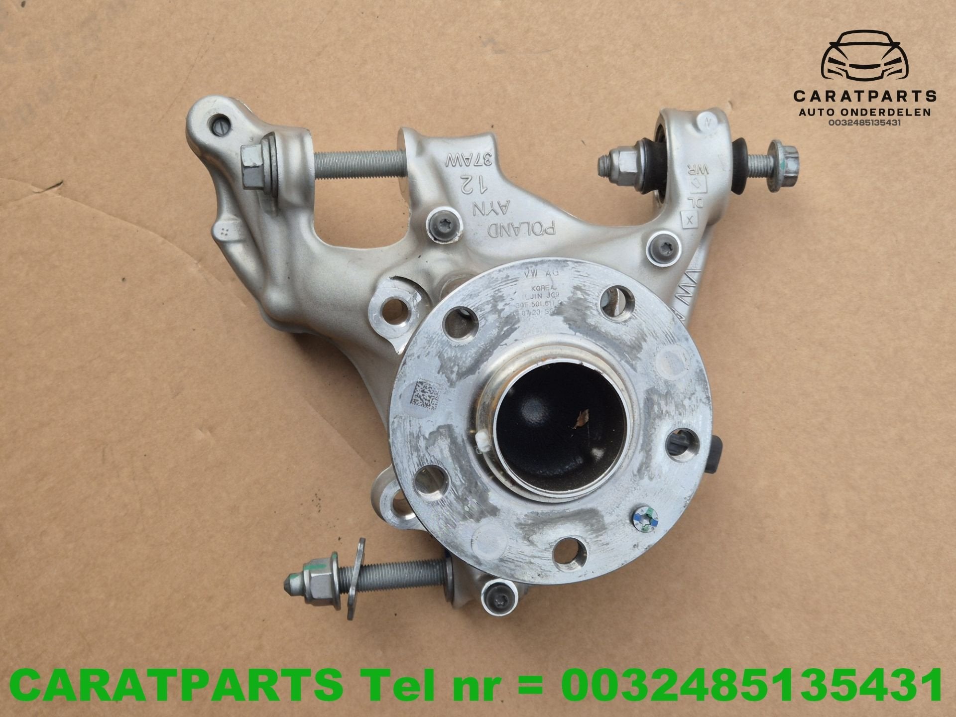 5QS505436E Tayron fusee Terramar wiellagerhuis Tiguan CT1 Q3, Gebruikt, AUDI AG, Auto-Union-Strasse 1
85045  Ingolstadt, DE, Ophalen of Verzenden