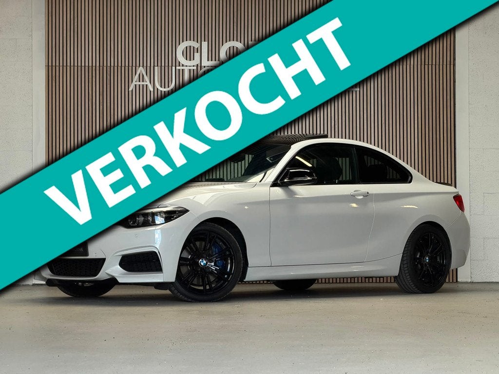 BMW 2-serie Coupé M240i xDrive Executive - SCHUIFDAK - M PE, Auto's, Automaat, Gebruikt, 4 stoelen, Alcantara