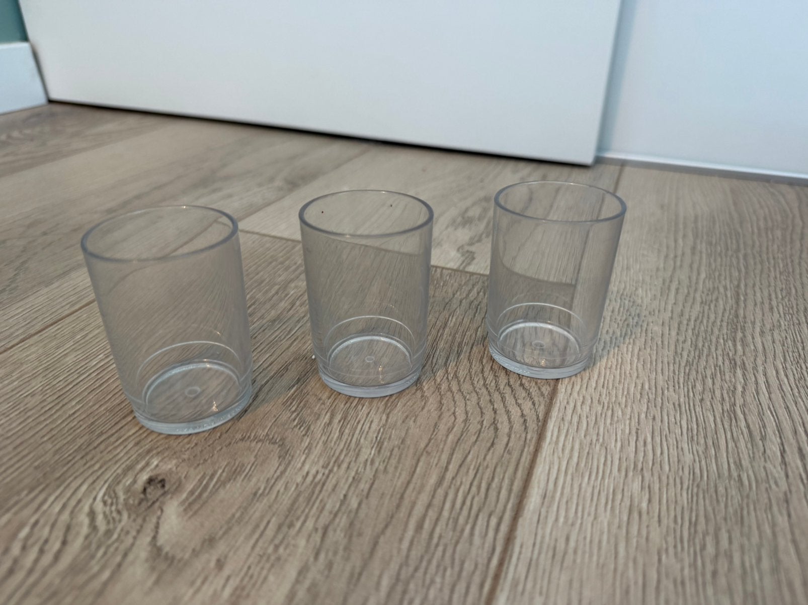 borrelglaasjes voor camping / boot, Ophalen of Verzenden, Zo goed als nieuw, Borrel- of Shotglas