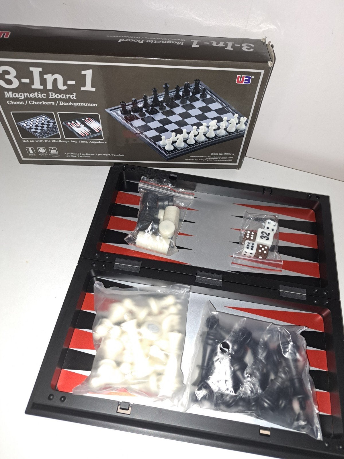 3 in 1 magnetic board, Ophalen of Verzenden, Zo goed als nieuw
