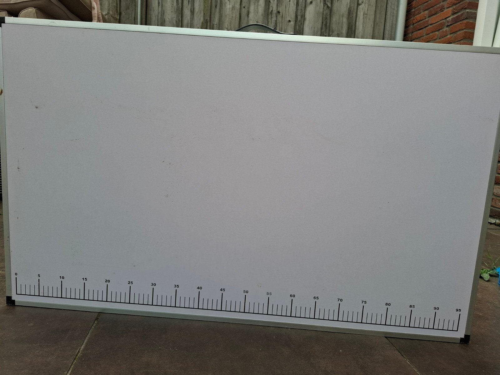 Inklapbare meettafel / werkbank met liniaal/behangtafel, Doe-het-zelf en Verbouw, Ophalen, Gebruikt, Inklapbaar