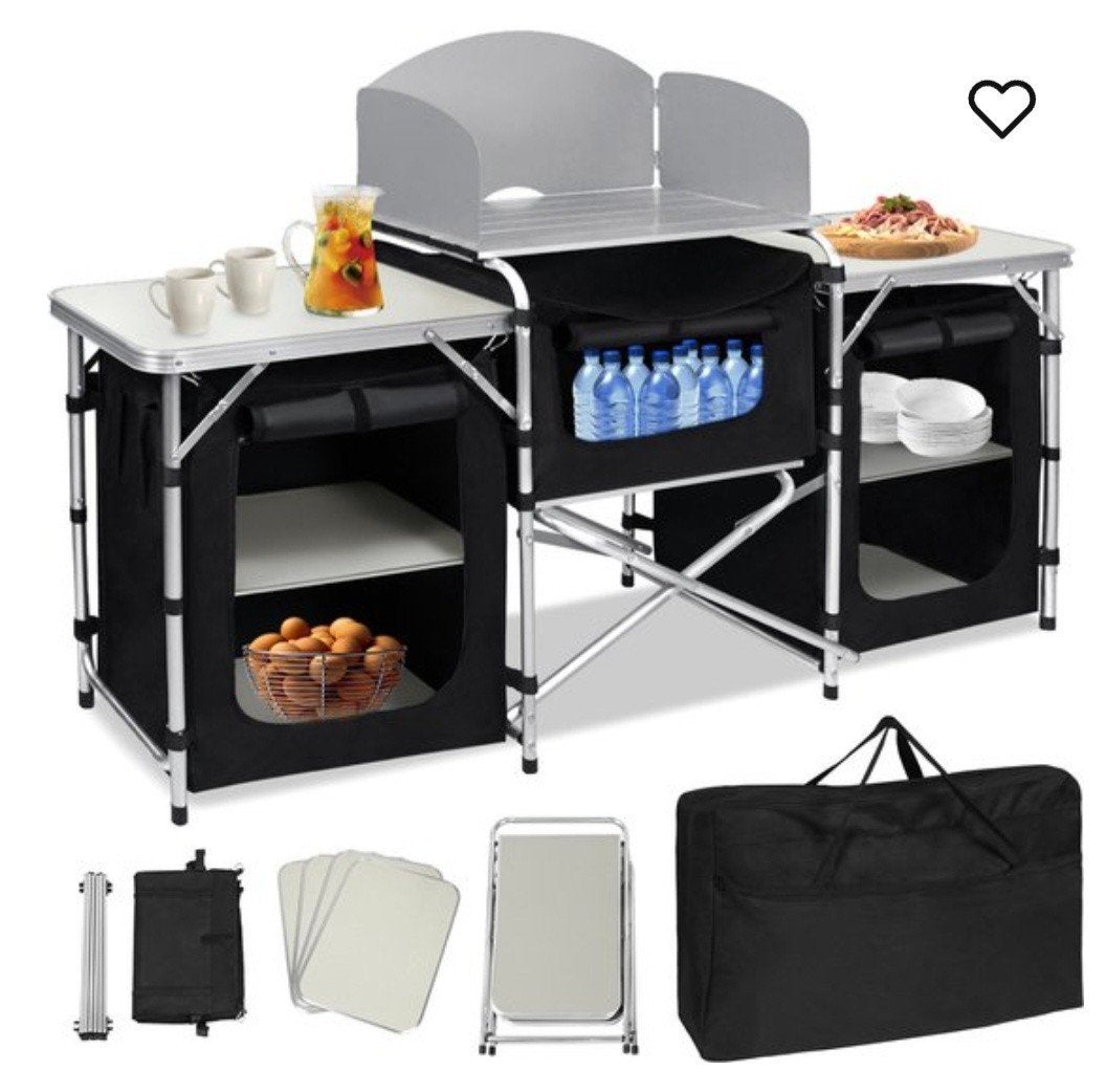 Inklapbare camping keuken, Caravans en Kamperen, Kampeeraccessoires, Ophalen, Nieuw