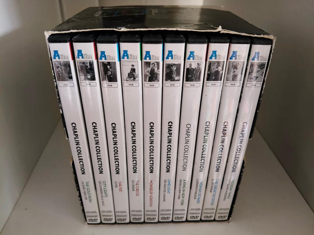 The Charlie Chaplin Collection - 10 Film Classics 10DVD Box, Cd's en Dvd's, Alle leeftijden, Ophalen, Zo goed als nieuw, Komedie