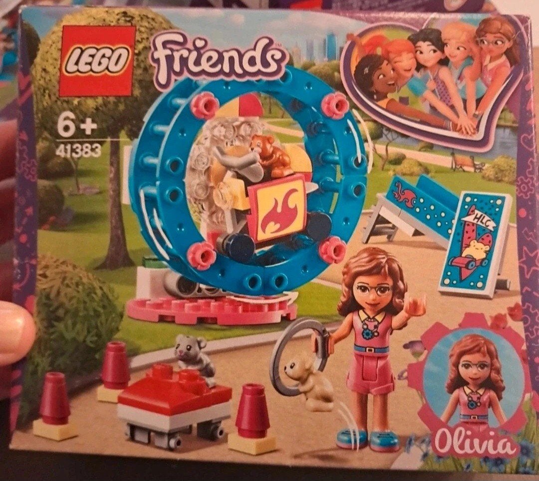 LEGO Friends 41383 Olivia's Hamster Speeltuin, Ophalen of Verzenden