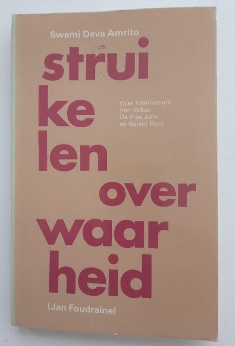 Struikelen over waarheid, Swami Deva Amrito, Swami Deva Amrito, Spiritualiteit algemeen, Verzenden, Overige typen