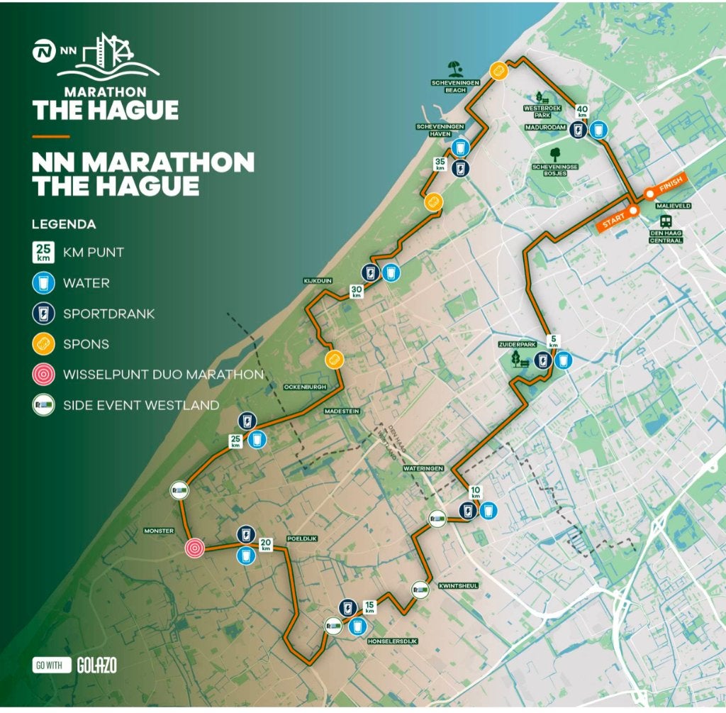 Startbewijs marathon Den Haag - 1 november, Overige typen, Nieuw, Hardlopen, Ophalen