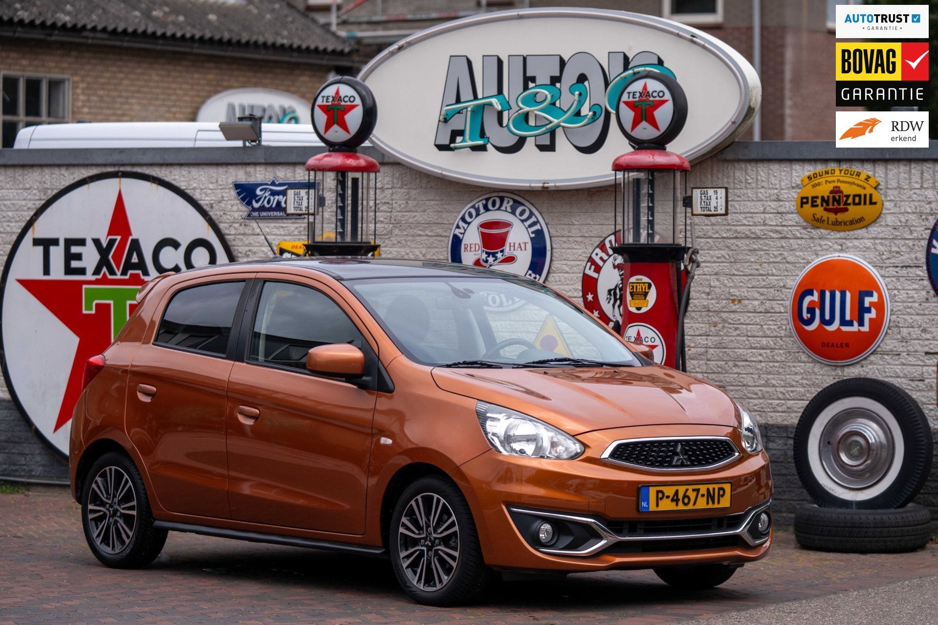 Mitsubishi Space Star 1.2 Instyle 1e Eigenaar 85.800 km +NAP, Dealer onderhouden, Stof, Gebruikt, 23 km/l