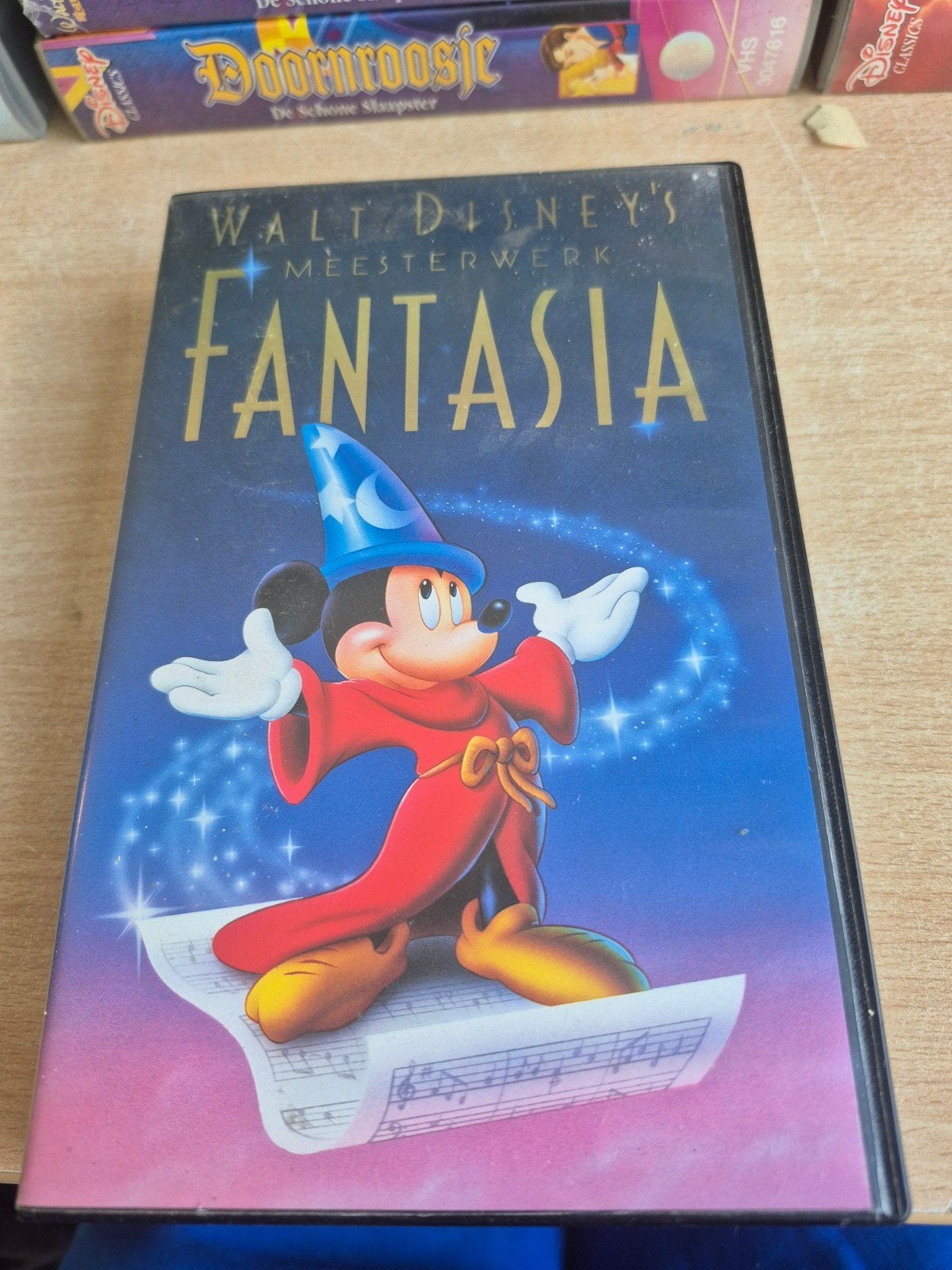 Walt Disney's Fantasia VHS - Klassieke Animatie Film, Gebruikt, Alle leeftijden, Kinderfilm, VHS