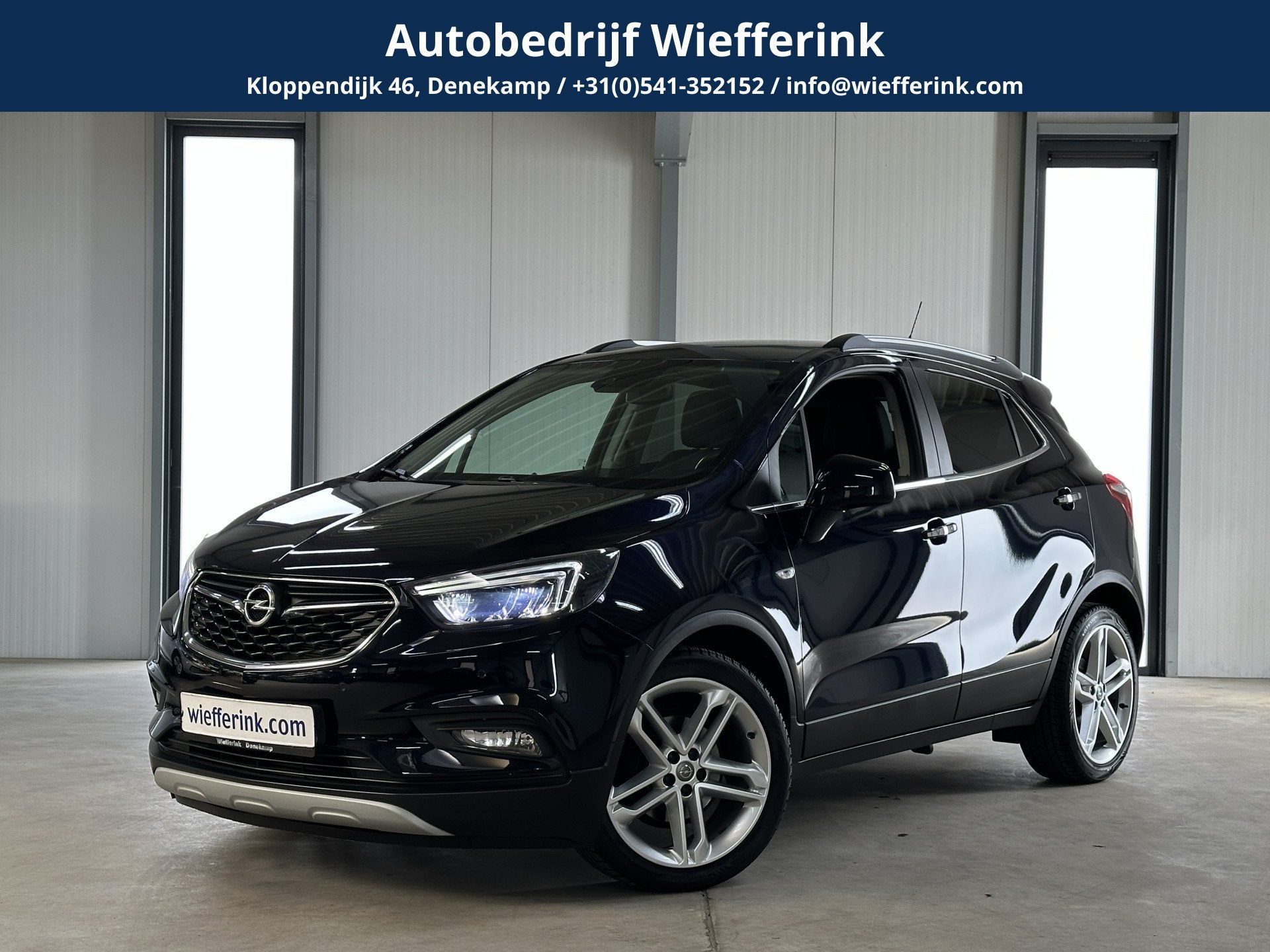 Opel Mokka X 1.4 Turbo Innovation | Leder | Led | Schuifdak, Auto's, Opel, 12 maanden, Gebruikt, Blauw, 1364 cc