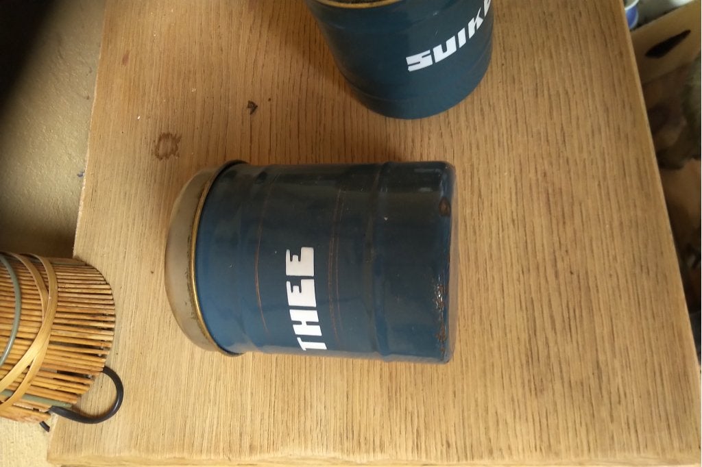 vintage potten  thee koffie, Antiek en Kunst, Antiek | Emaille, Ophalen of Verzenden