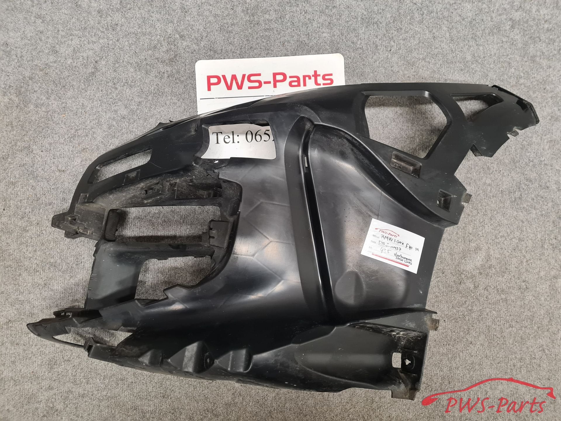 BMW 1-SERIE F40 M-PAKKET M BUMPERSTEUN ADAPTER LINKS VOOR OR, Auto-onderdelen, Overige Auto-onderdelen, Gebruikt, Ophalen of Verzenden