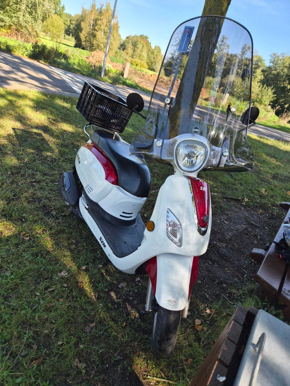 Sym Fiddle III Scooter, Fietsen en Brommers, Ophalen, Maximaal 45 km/u, Zo goed als nieuw, Benzine