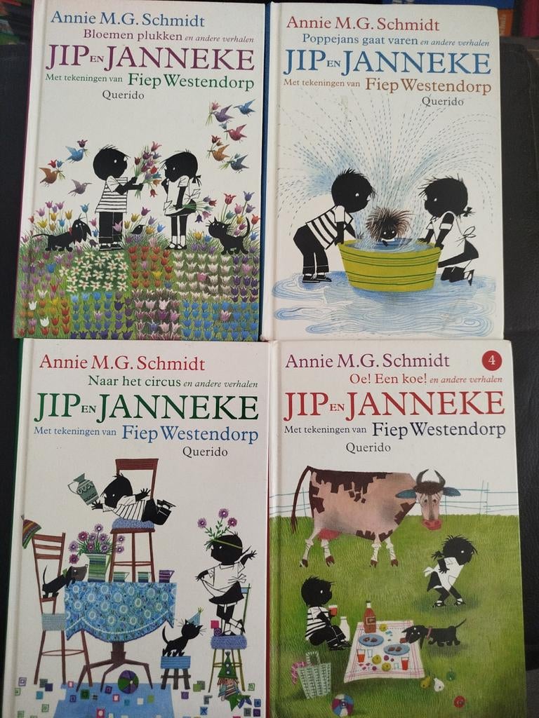 JIP EN JANNEKE BOEKEN COLLECTIE DIVERSEN HARDCOVER, Fictie algemeen, Ophalen of Verzenden, Zo goed als nieuw, Annie M.G. Schmidt & Fiep Westendorp