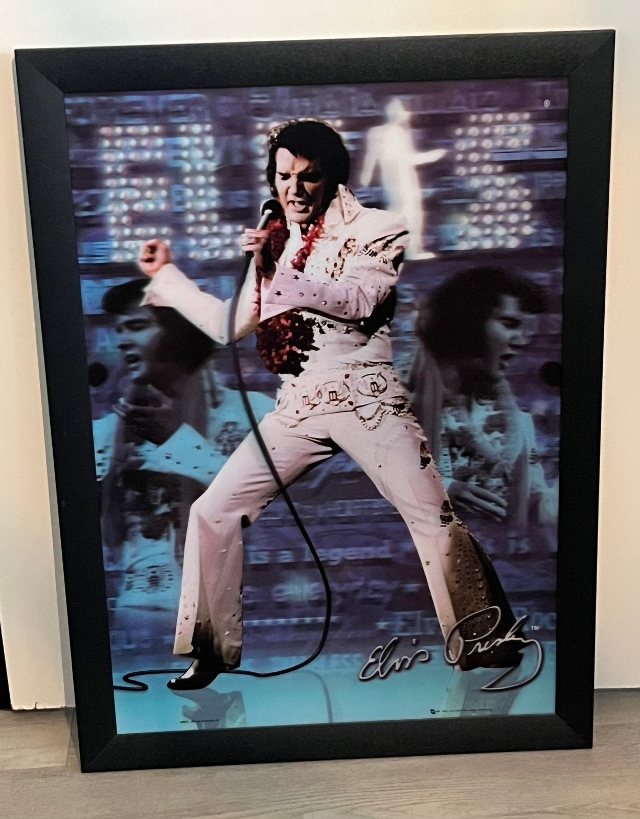 Elvis Presley On Tour 3D Wall Art – McFarlane, Ophalen, Zo goed als nieuw, Foto of Poster, 75 – 100