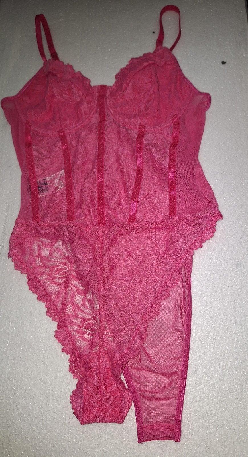 Sexy roze nieuwe body van Shein maat 38 (M), Shein, Verzenden, Roze, Body of Korset