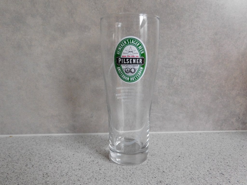 Bierglas Vaasje 2017 Heineken - 0,25 Ltr., Ophalen of Verzenden, Zo goed als nieuw, Glas of Glazen, Heineken