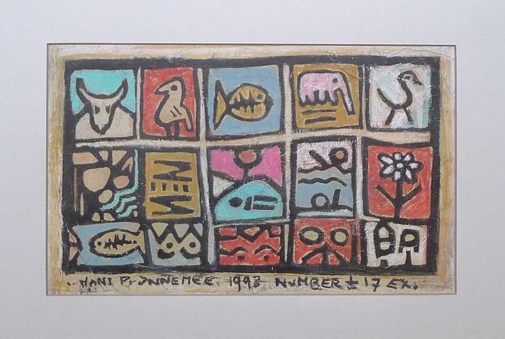 Hans Innemee, 23 x 35 cm, Antiek en Kunst, Ophalen of Verzenden