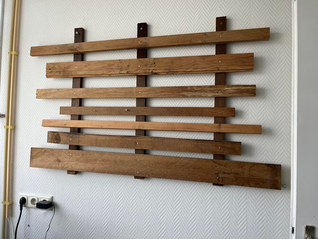 Wandbord, Ophalen, Gebruikt, Hout, Decoratieobject