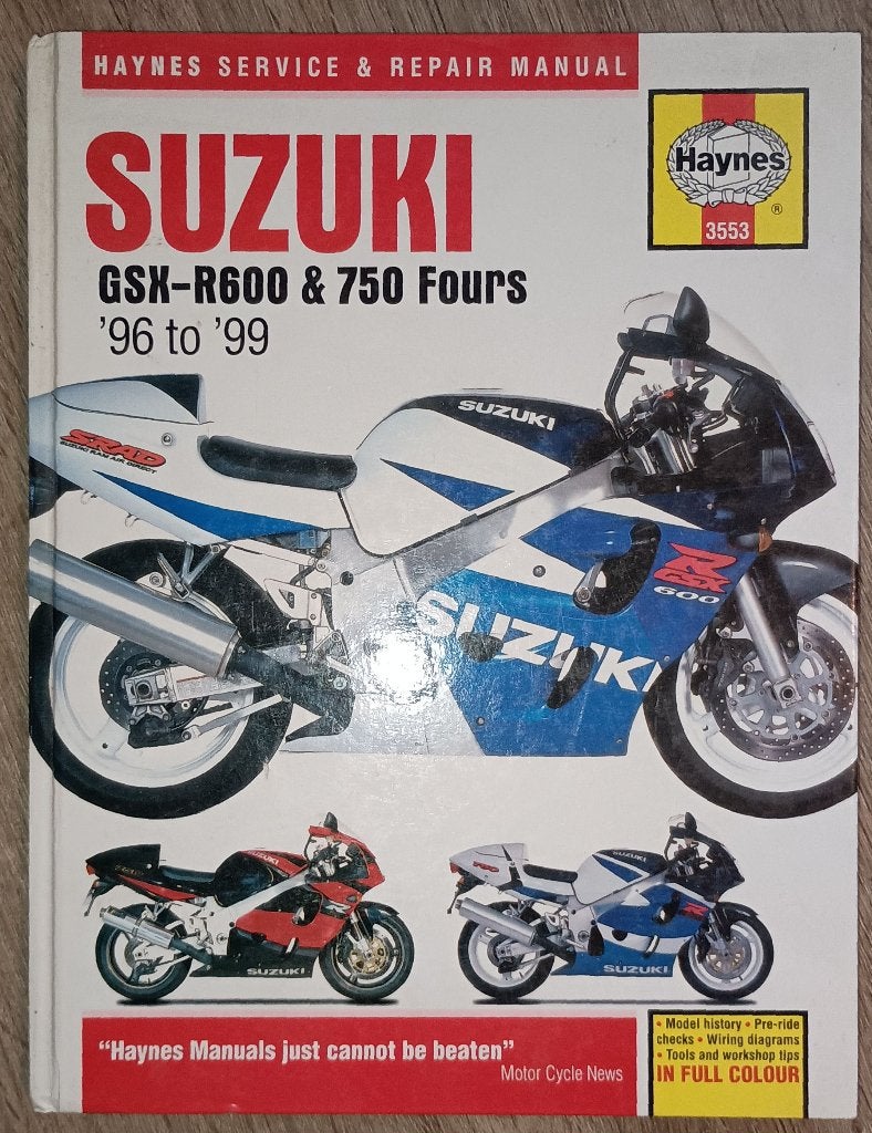 Haynes Manual Suzuki GSX-R600 & 750, Ophalen of Verzenden, Suzuki