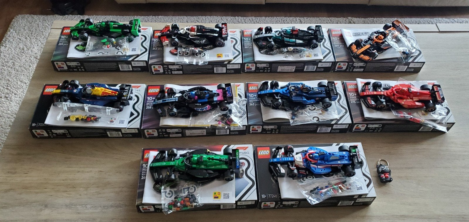 lego speed champions F1 set 10 stuks
enkel samen te koop!
77, Kinderen en Baby's, Ophalen of Verzenden, Zo goed als nieuw