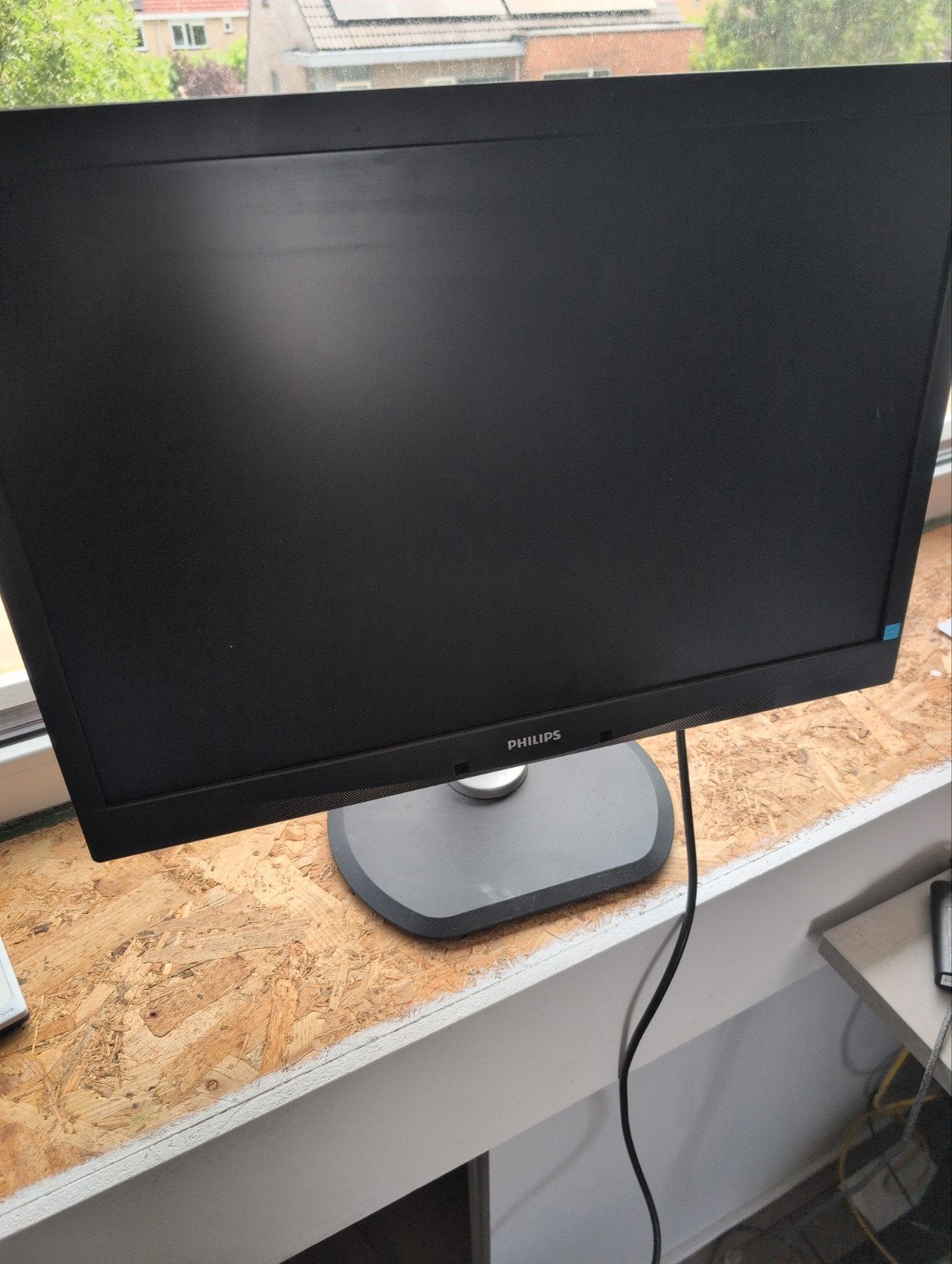 Philips 240P4QPYEB/00 Monitor - 24 inch Full HD, Computers en Software, Monitoren, Ophalen, Philips, Gebruikt, Kantelbaar