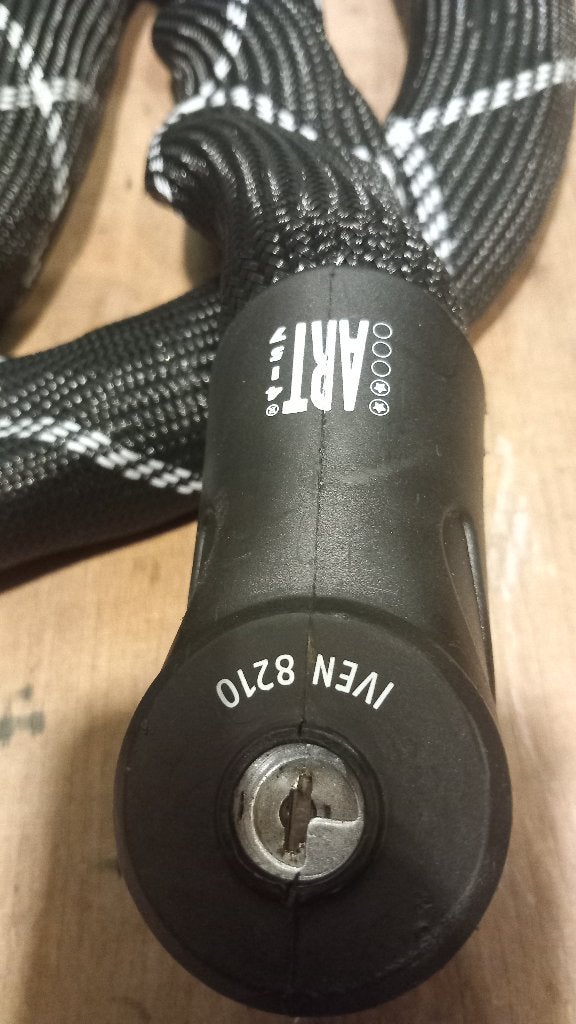 ABUS Kettingslot (110 cm) – ART-2 & Best Getest!, Ophalen, Zo goed als nieuw, Kettingslot