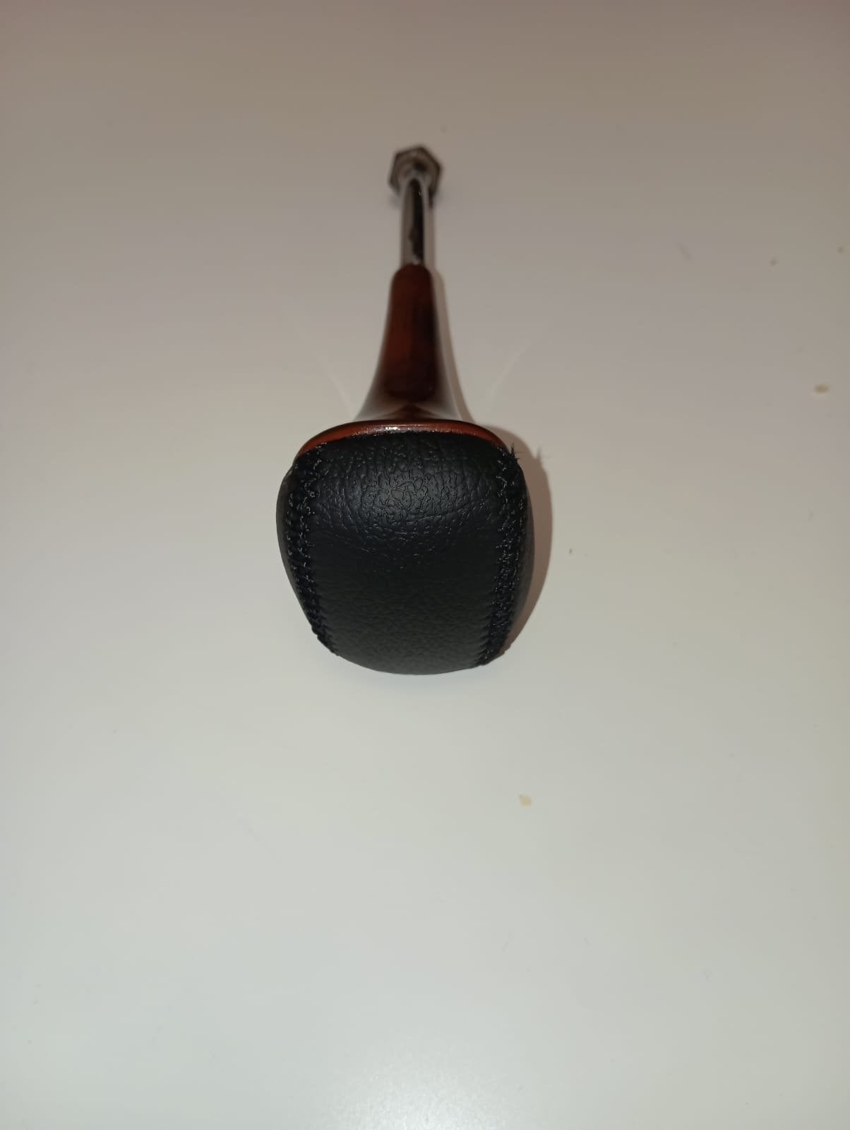 Mercedes versnellingspook W124 W201 - Hout/Leder, Auto-onderdelen, Ophalen of Verzenden, Gebruikt, Mercedes-Benz