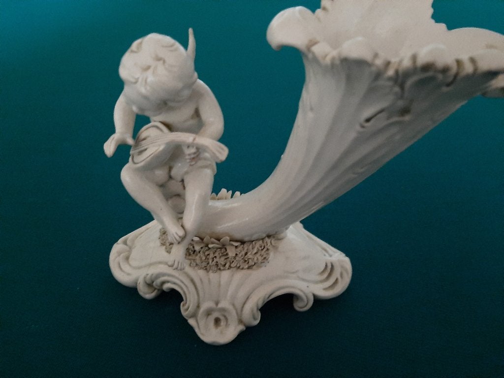 engeltje met hoorn, Verzamelen, Ophalen of Verzenden, Zo goed als nieuw, Mens