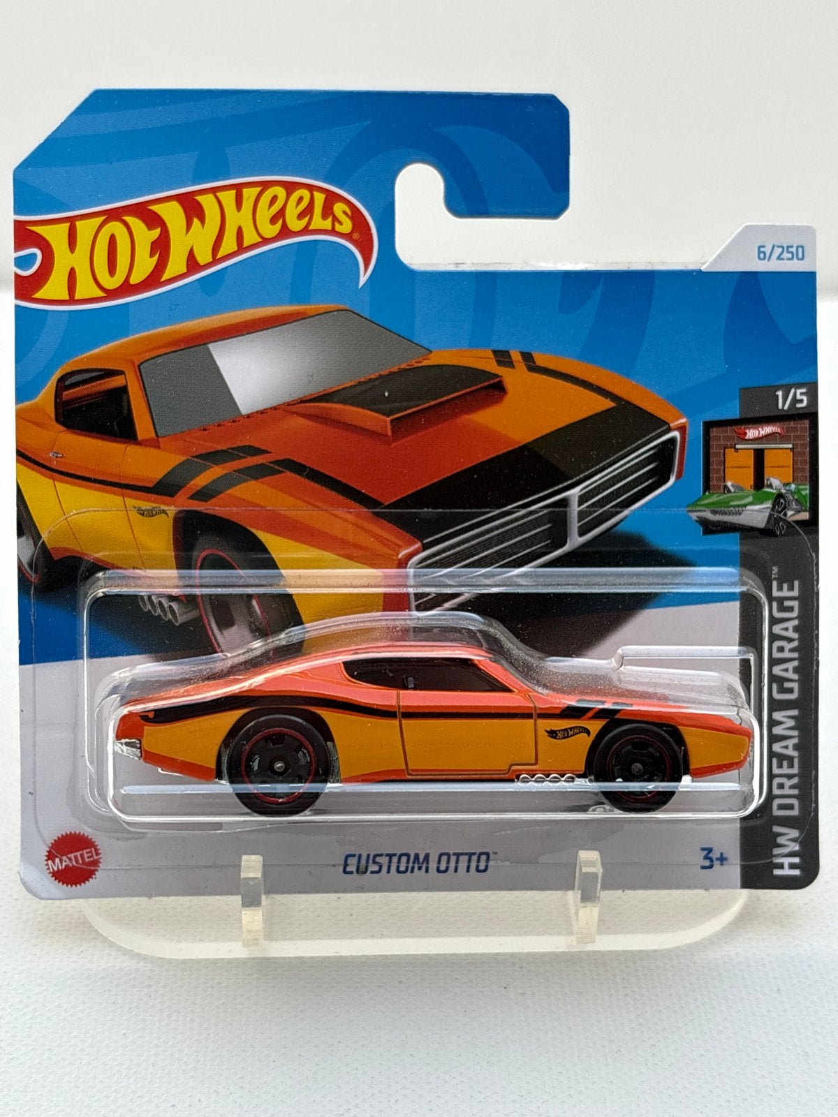 Hot Wheels 2024 Custom Otto - Nieuw in verpakking, Auto, Nieuw, Ophalen of Verzenden, Mattel