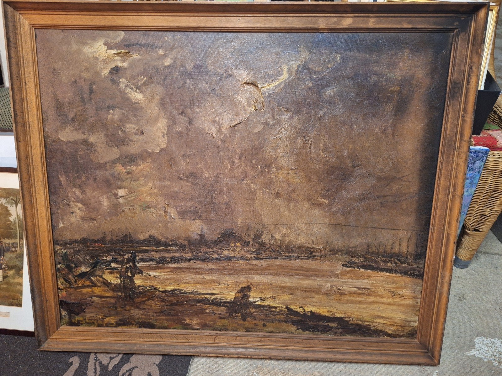 Winterlandschap Schilderij wim Steijn - Singer Tentoonstelli, Ophalen, Doek, Realistisch, Landschap