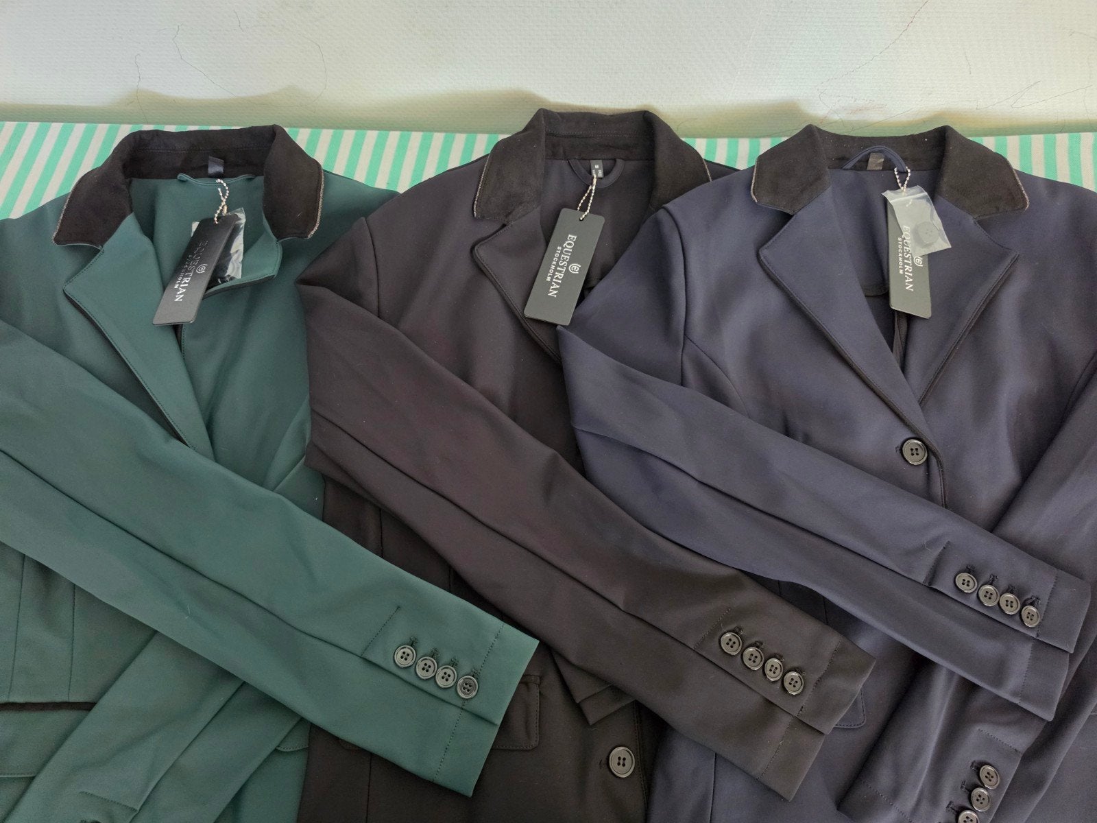 Equestrian Stockholm wedstrijdjasjes, Ophalen of Verzenden, Zo goed als nieuw, Dressuur, Bovenkleding