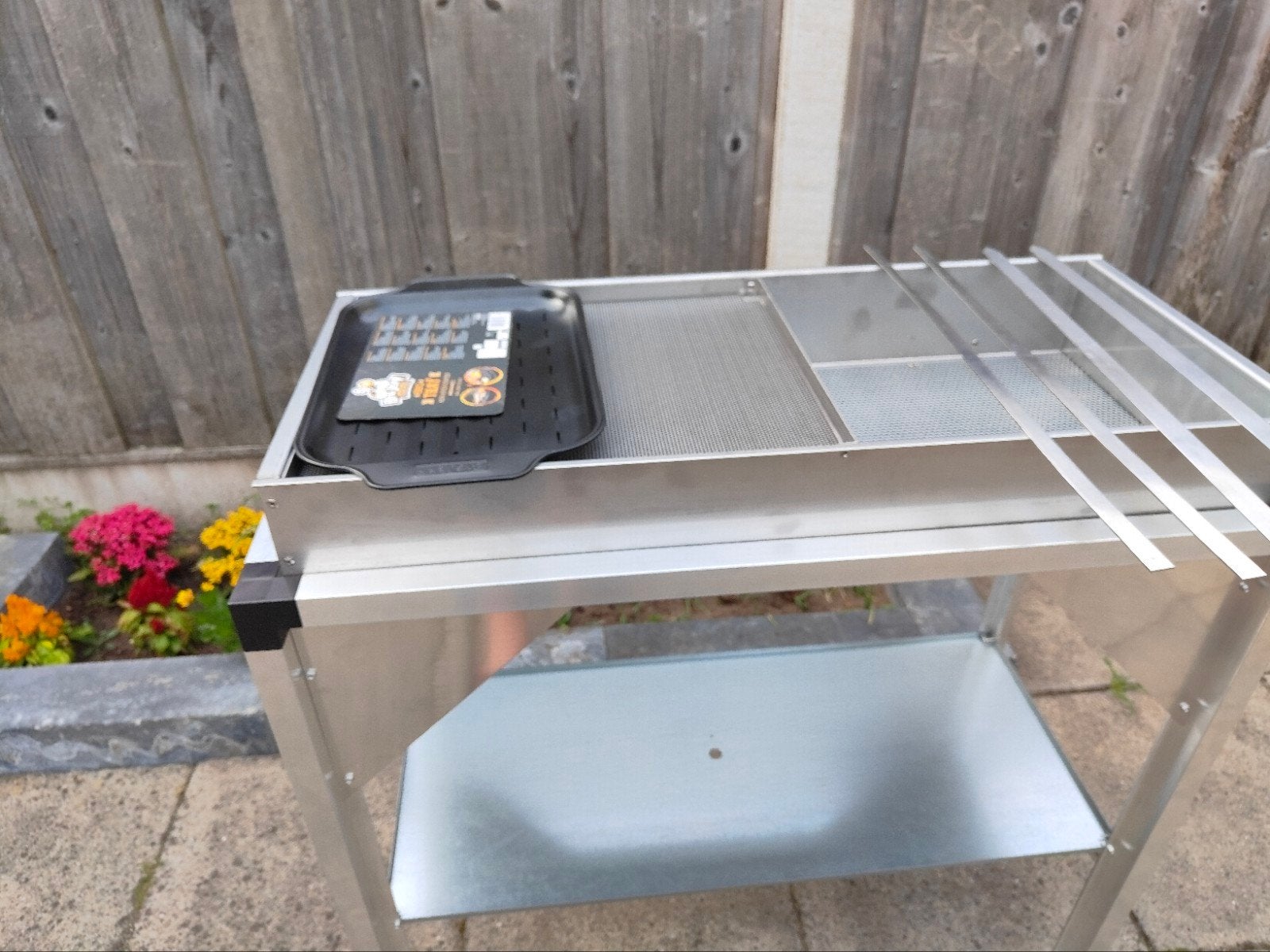 RVS---BBQ met grillrooster, Ophalen, Nieuw, Onbekend