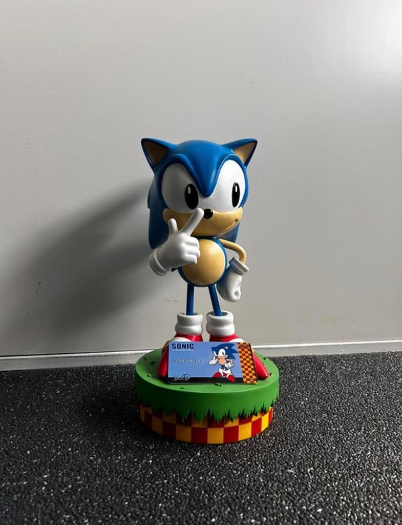Sonic the Hedgehog First 4 Figures Statue (lichte schade), Ophalen of Verzenden, Gebruikt