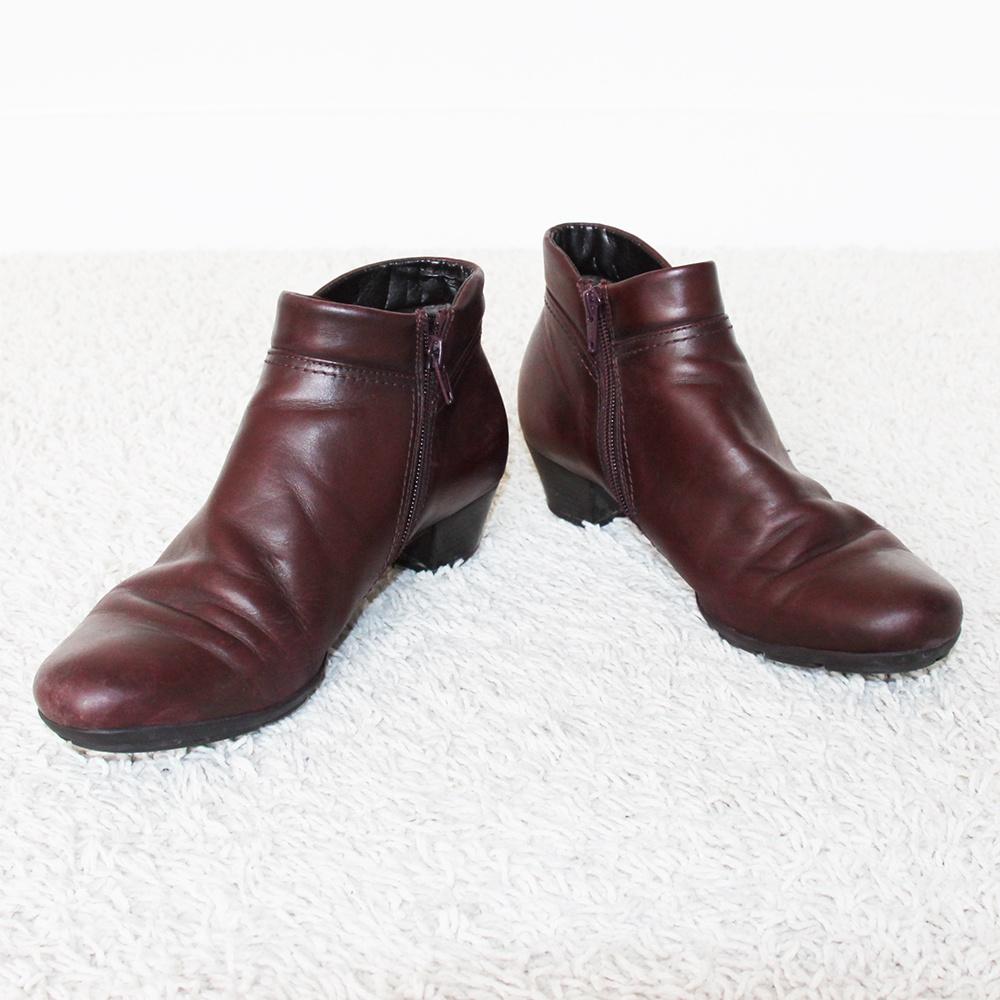 Mooie Leren Gabor Enkellaarsjes (Maat 6,5|39,5) s16 € 35,-, Kleding | Dames, Schoenen, Overige kleuren, Lage of Enkellaarzen, Gabor