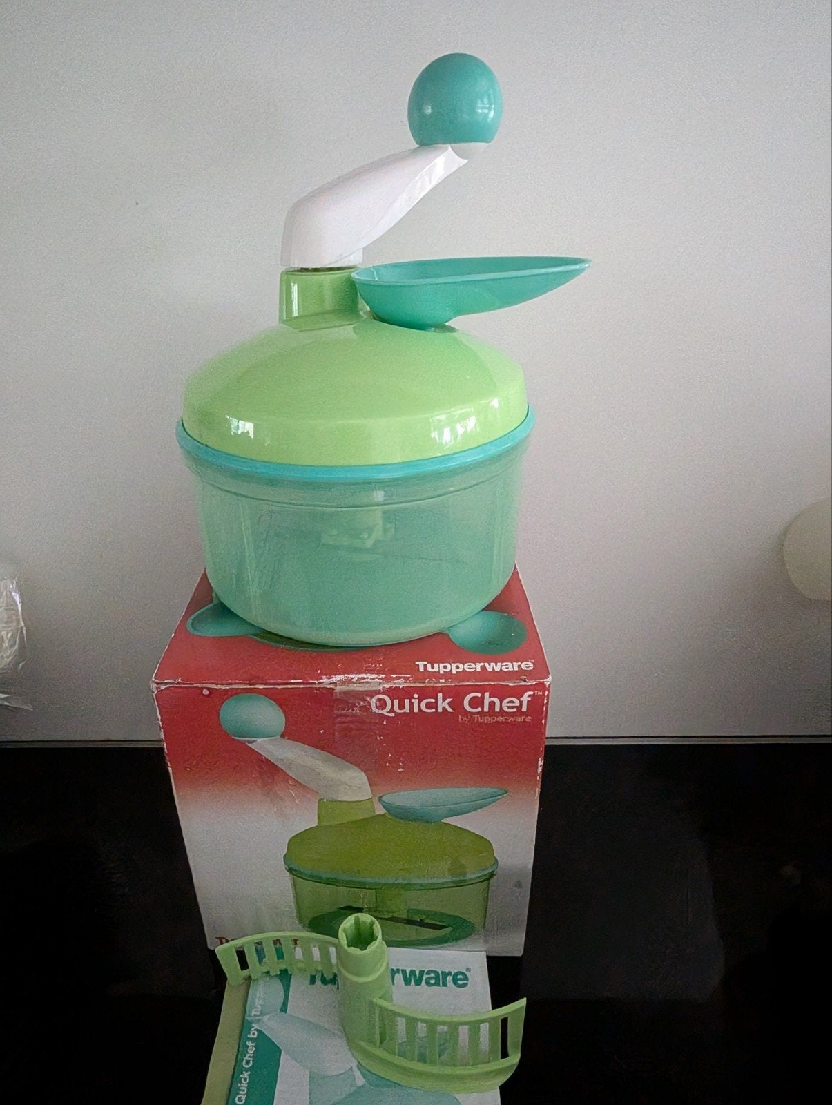 Tupperware Quick Chef, hakker, Ophalen of Verzenden, Zo goed als nieuw, Groen, Overige typen