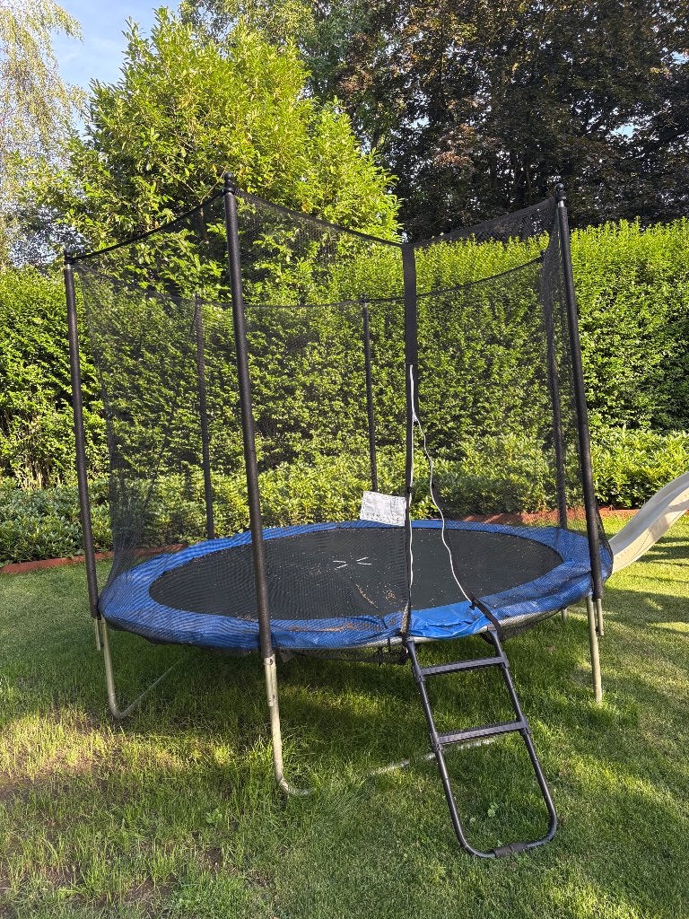 Trampoline 305 cm, Ophalen, Zo goed als nieuw