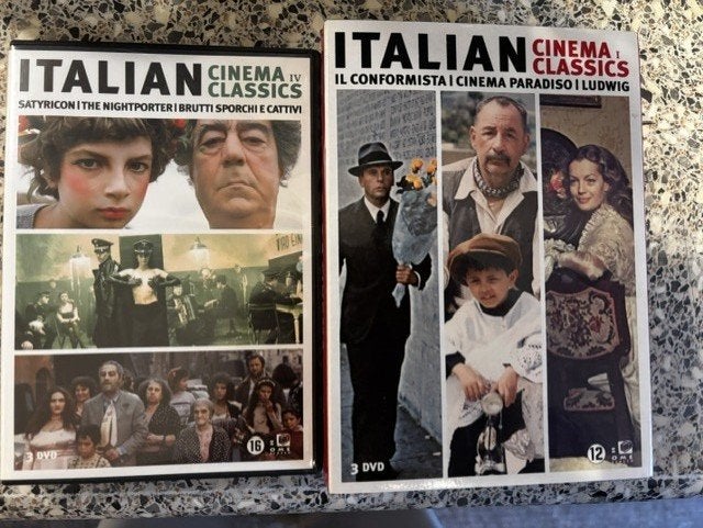 Italian Cinema Classics Vol. I & IV, Alle leeftijden, Nederlands, Drama, Ophalen of Verzenden