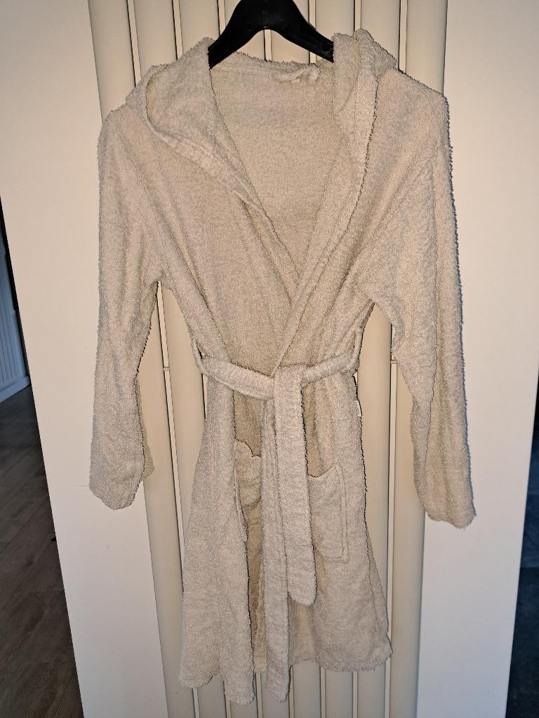 Fijne badjas 158-164 grijs, Kinderen en Baby's, Kinderkleding | Maat 158, Ophalen of Verzenden, Zo goed als nieuw, Jongen of Meisje