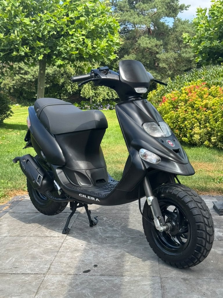 ⭐️Piaggio Gilera stalker 50cc mat zwart 3729 km Z.G.A.N. ⭐️, Fietsen en Brommers, Scooters | Piaggio, Niet ingevuld, Niet ingevuld