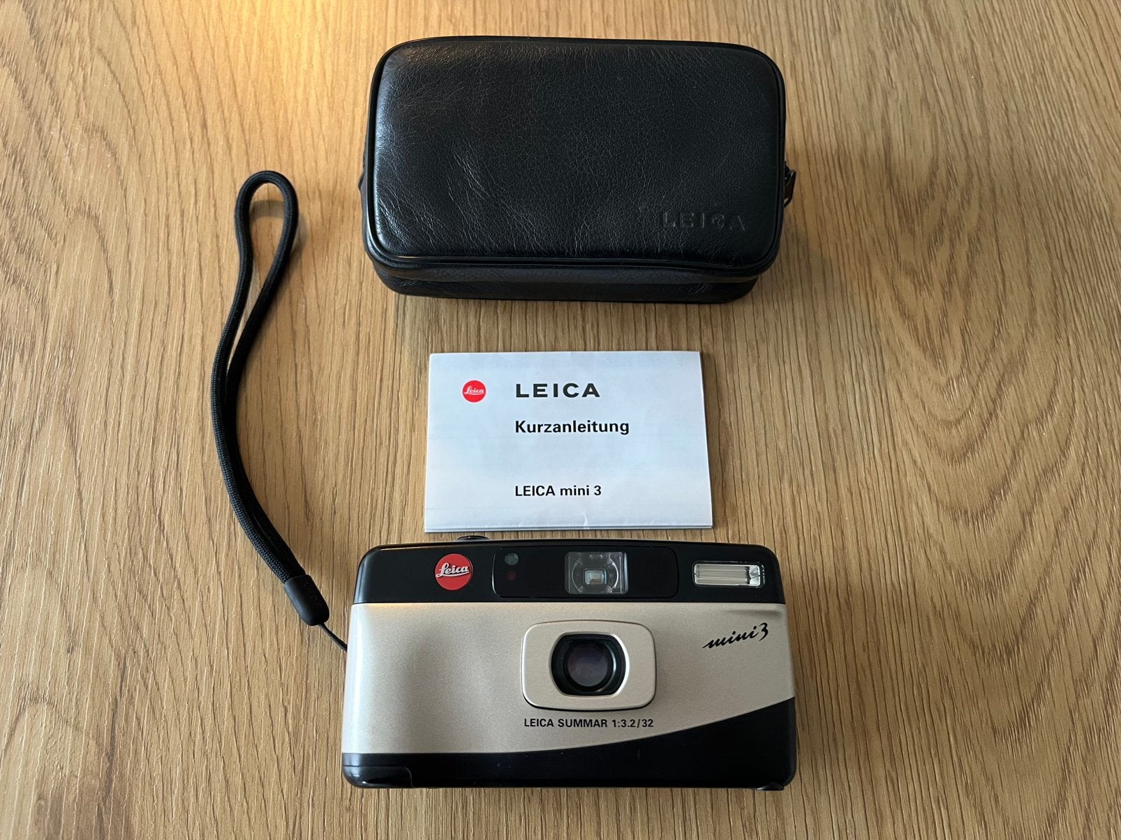 Leica mini 3, Ophalen, Zo goed als nieuw, Compact, Leica