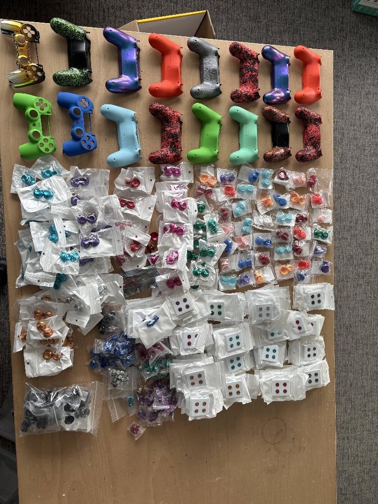 Bulk PS4 controller onderdelen – shells + buttons, Spelcomputers en Games, Spelcomputers | Sony PlayStation Consoles | Accessoires